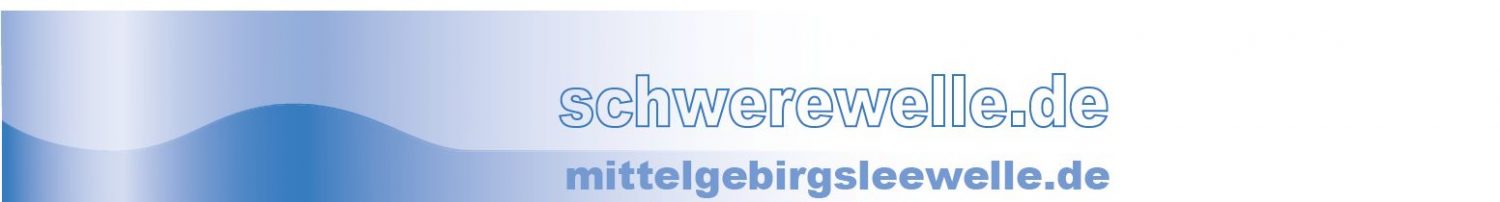 Atmosphärische Schwerewellen und Segelflug